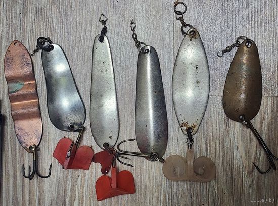 Набор блесен ссср разных заводов одним лотом
