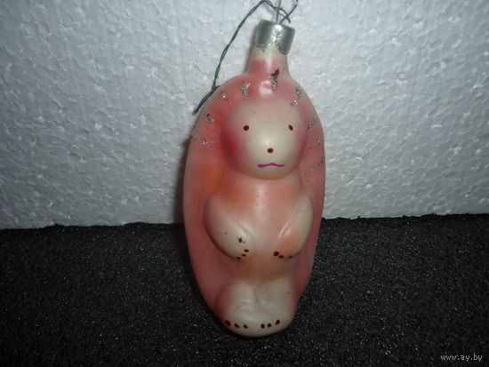 Ёлочная игрушка. ЁЖИК. СССР.