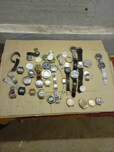 Лот "наручных часов" поламашки!