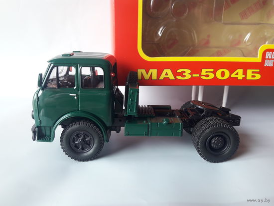 МАЗ-504Б НАП 1:43. Обмен возможен. Наш автопром седельный тягач