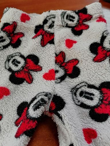 Тёплые штанишки для малышки до 80см