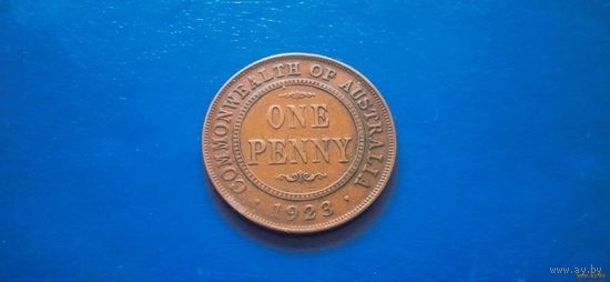 1 пенни 1923 год Австралия (Состояние на фото)