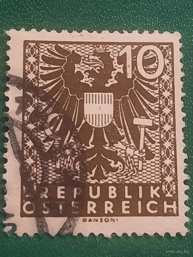 Австрия 1945. Герб. Стандарт