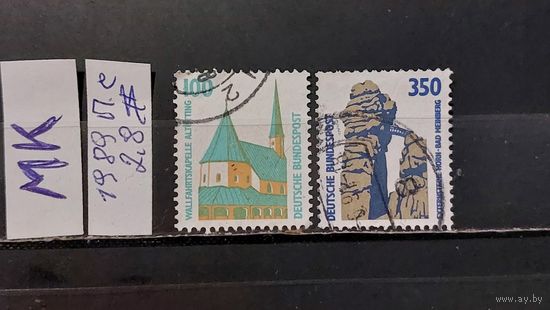 ГЕРМАНИЯ 1989г. Полная серия. Гаш.