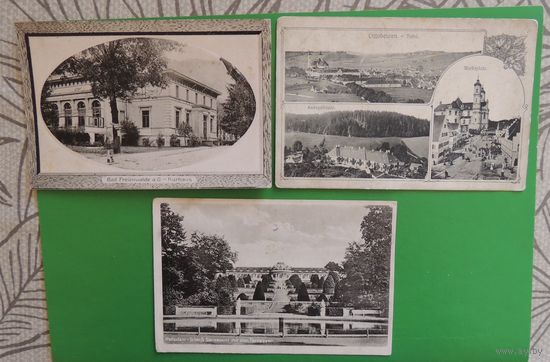 Открытки "Города Европы", до 1917 г.