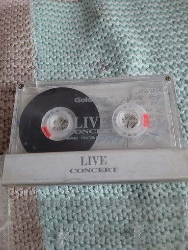Кассета GoldStar LIVE CONCERT 90. Союз сборка.