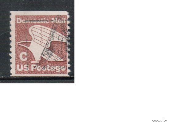 США-1981, (Мих.1507 С) ,  гаш., Стандарт, Орел  (2)