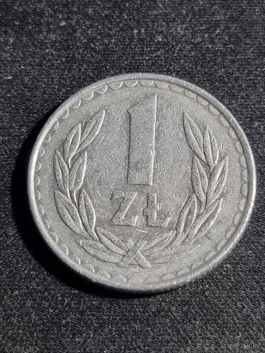 Польша 1 злотый 1984
