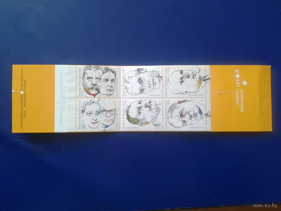 Финляндия 2003 Персоны, буклет