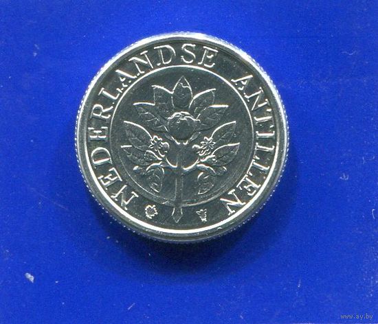 Антильские острова 1 цент 2001 UNC