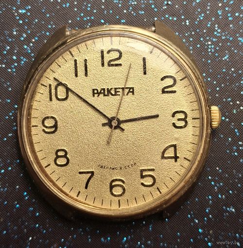 Часы ракета ссср позолота распродажа коллекции