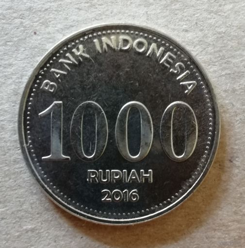 Индонезия 1000 рупий, 2016 год, KM# 74 ю