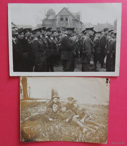 Фото "Бойцы", Кутаиси, 1940 г., Венгрия, 1945 г.