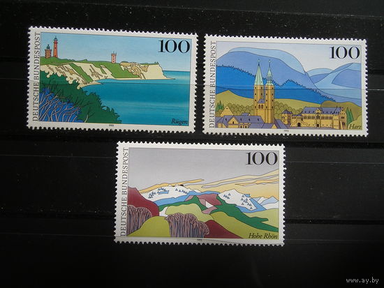 ФРГ 1993 Ландшафты