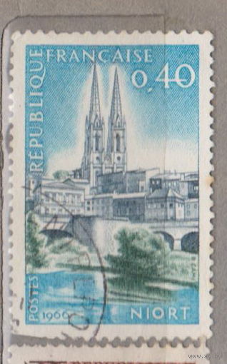 Архитектура Национальный конгресс филателистических обществ Франция 1966 год лот 14