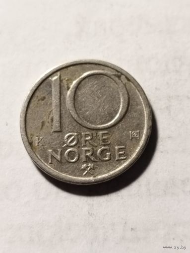 Норвегия 10 оре 1981