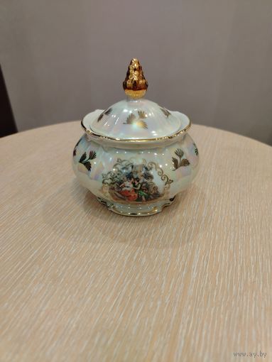Сахарница из сервиза мадонна. ГДР. 70-е гг.Клеймо- Кахла. Kahla.
