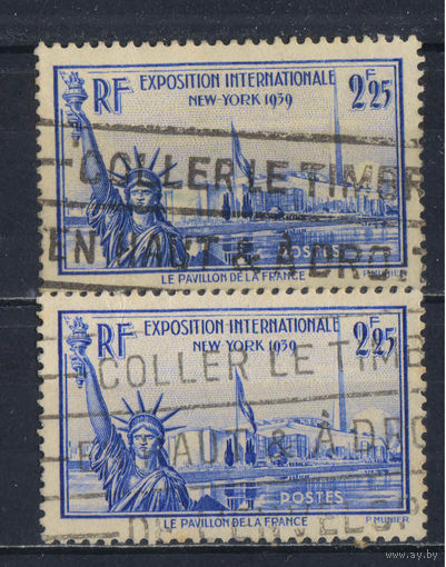 Франция 1939 Международная выставка в Нью-Йорке #426