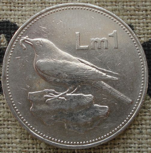 1 лира 1986 Мальта