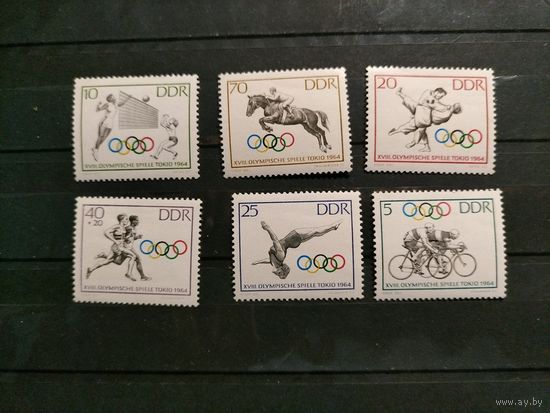ГДР - 1964г. Летние Олимпийские игры.Токио.
