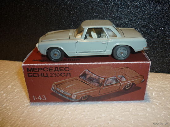 Модель авто МЕРСЕДЕС-БЕНЦ 230 СЛ. 1:43. Киев. З-д им. Ватутина. Made in URSS
