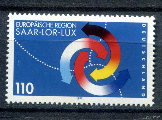 Германия - 1997г. - Совместная работа Германии, Франции и Люксембурга - полная серия, MNH [Mi 1957] - 1 марка