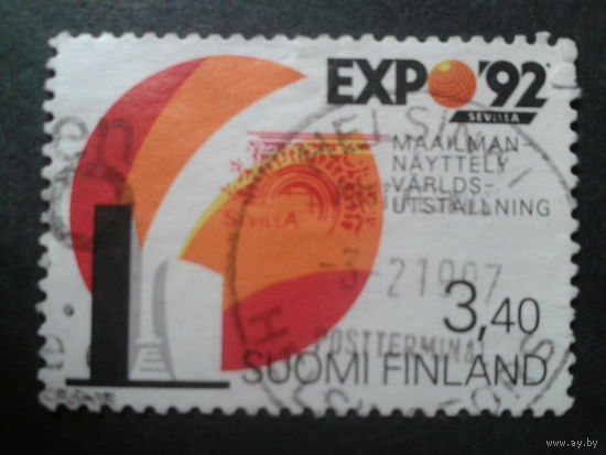 Финляндия 1992 выставка ЕХРО-92