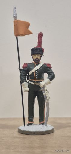 Сапер 13-го конно-егерского полка в парадной форме, 1808-1809 гг. Наполеоновские Войны