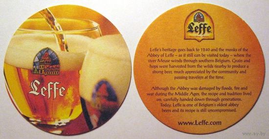 Подставка под пиво Leffe No 2
