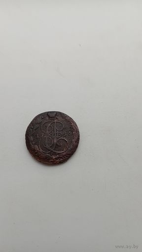 РИ 5 копеек 1786 год