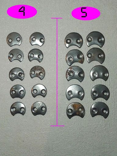 Подковки на сапоги #4 и #5