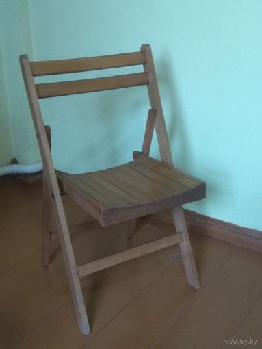 Дачные складные стулья фирмы "Лигна (Ligna), Чехословакия (ЧССР). Бук, 70-е годы ХХ века. Цена за один.