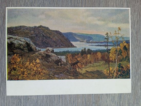 1954. Гвоздев. На Ангаре