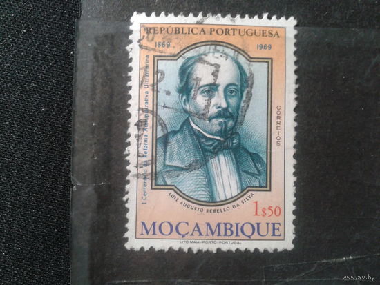 Мозамбик, колония Португалии, 1969. 100 лет административной реформы заморских провинций Л.А. Роберто да Сильвы