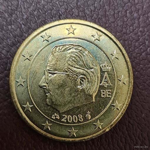 Бельгия 50 евроцентов 2008