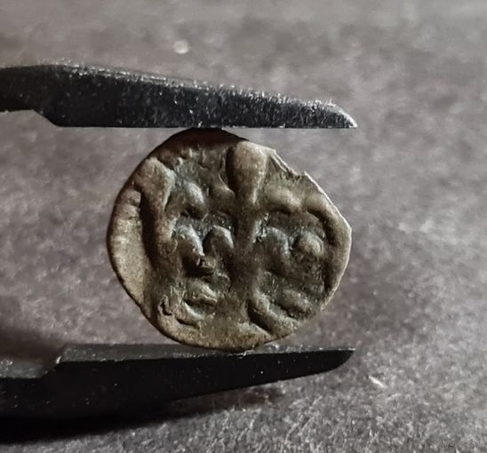 Денарий Владислав III Варненчик (1434-1444) Королевство Польское м.д. Краков НЕЧАСТЫЙ ХОРОШИЙ!