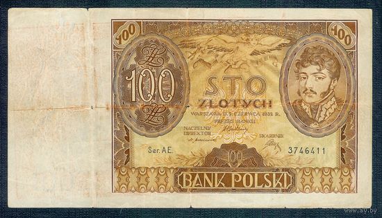 Польша 100 злотых 1932 год