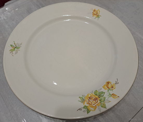 Блюдо большое, новое из СССР, диаметр блюда-36см
