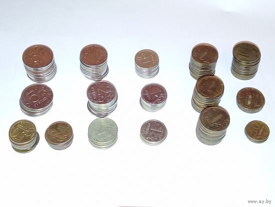 128 ходовых монет РФ для коллекционеров