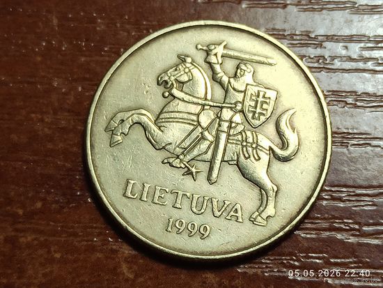 Литва 50 центов 1999