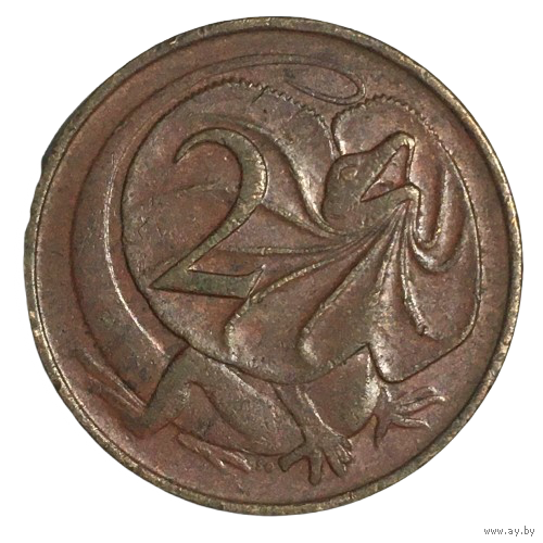Австралия 2 цента, 1966