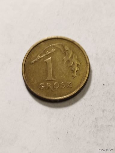 Польша 1 грош 2003