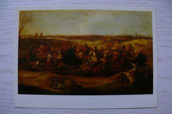 Питер Снейерс, Дуэль рыцарей; 1974, чистая.