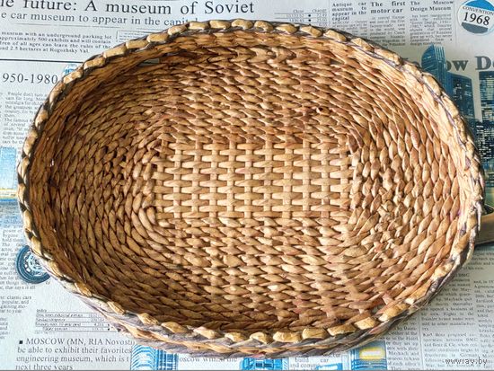 Плетеное блюдо