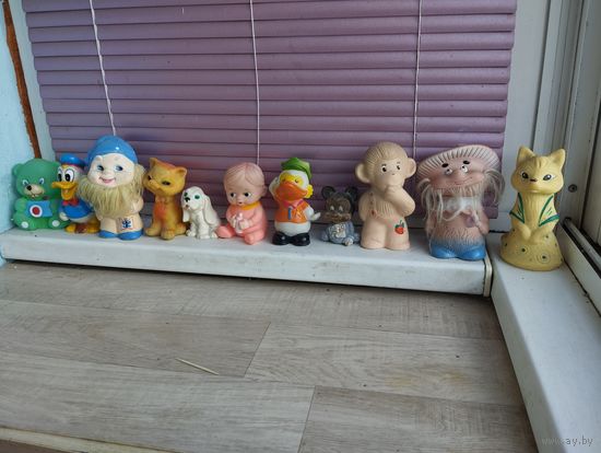 Игрушки резиновые СССР цена за всё