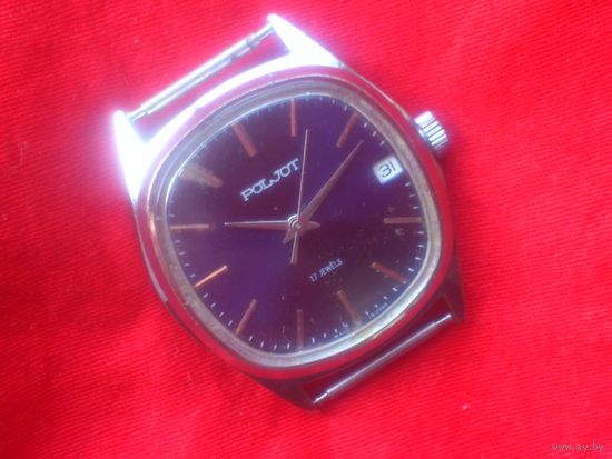 Часы ПОЛЕТ 2614 из СССР 1980-х в ДОСТОЙНОМ СОСТОЯНИИ