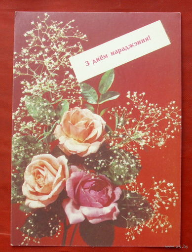 З днём нарадження! Чистая. Дергилёв. 1992 года. *264.