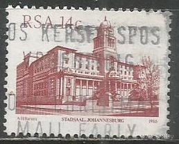 ЮАР. Ратуша в Йоханесбурге. 1986г. Mi#686.