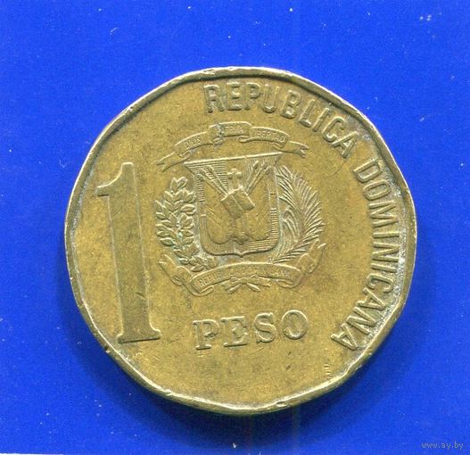 Доминиканская Республика 1 песо 1992