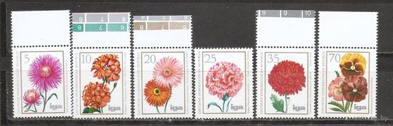 ФФ1 ГДР 1975 Цветы